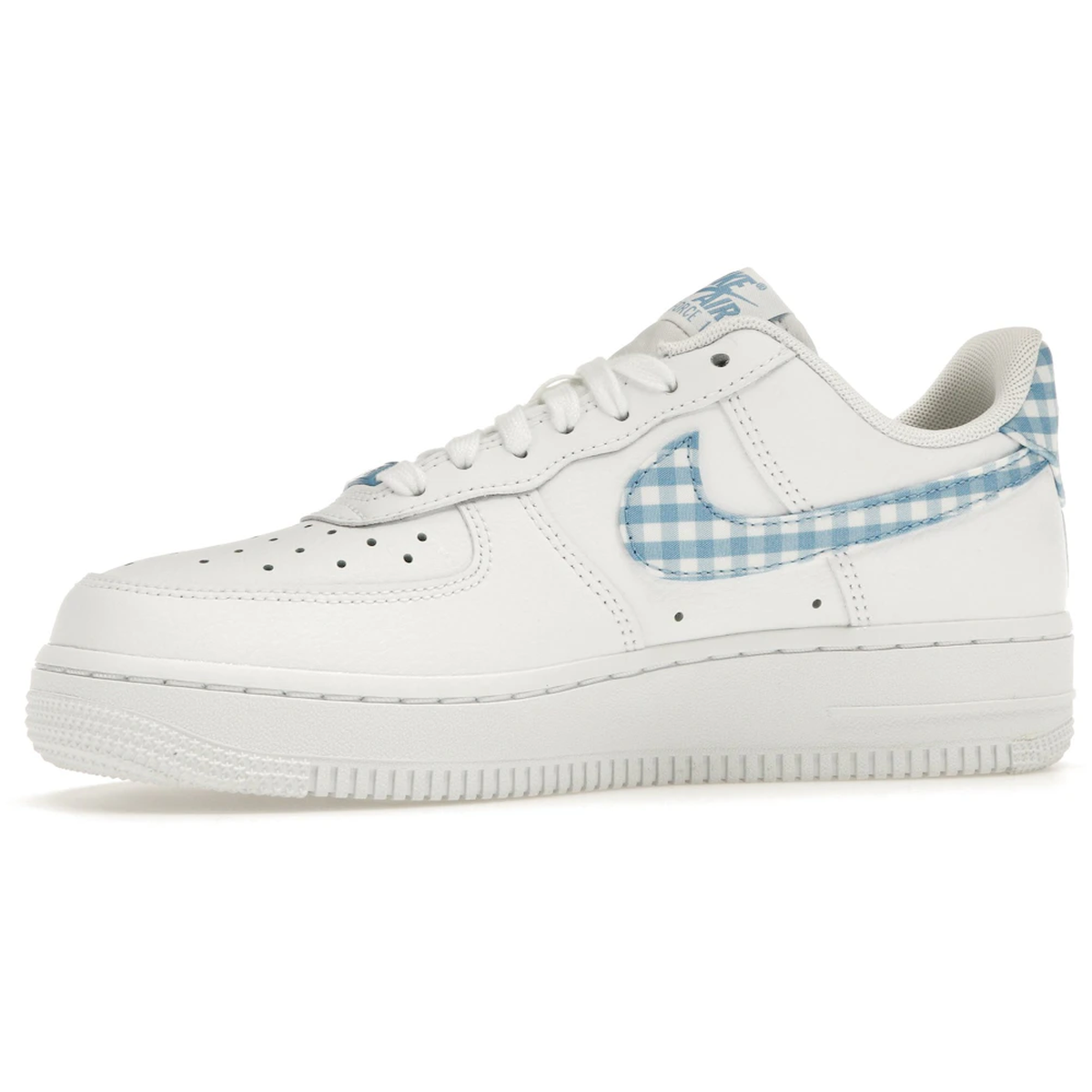 Miniatyrbild av Nike Air Force 1 Low 07 University Blue Gingham 3