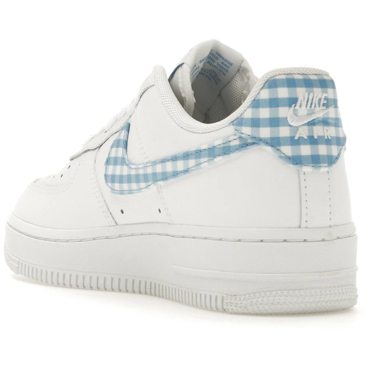 Miniatyrbild av Nike Air Force 1 Low 07 University Blue Gingham 4