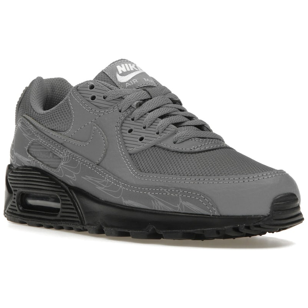 Miniatyrbild av Nike Air Max 90 Cool Grey Reflective 2
