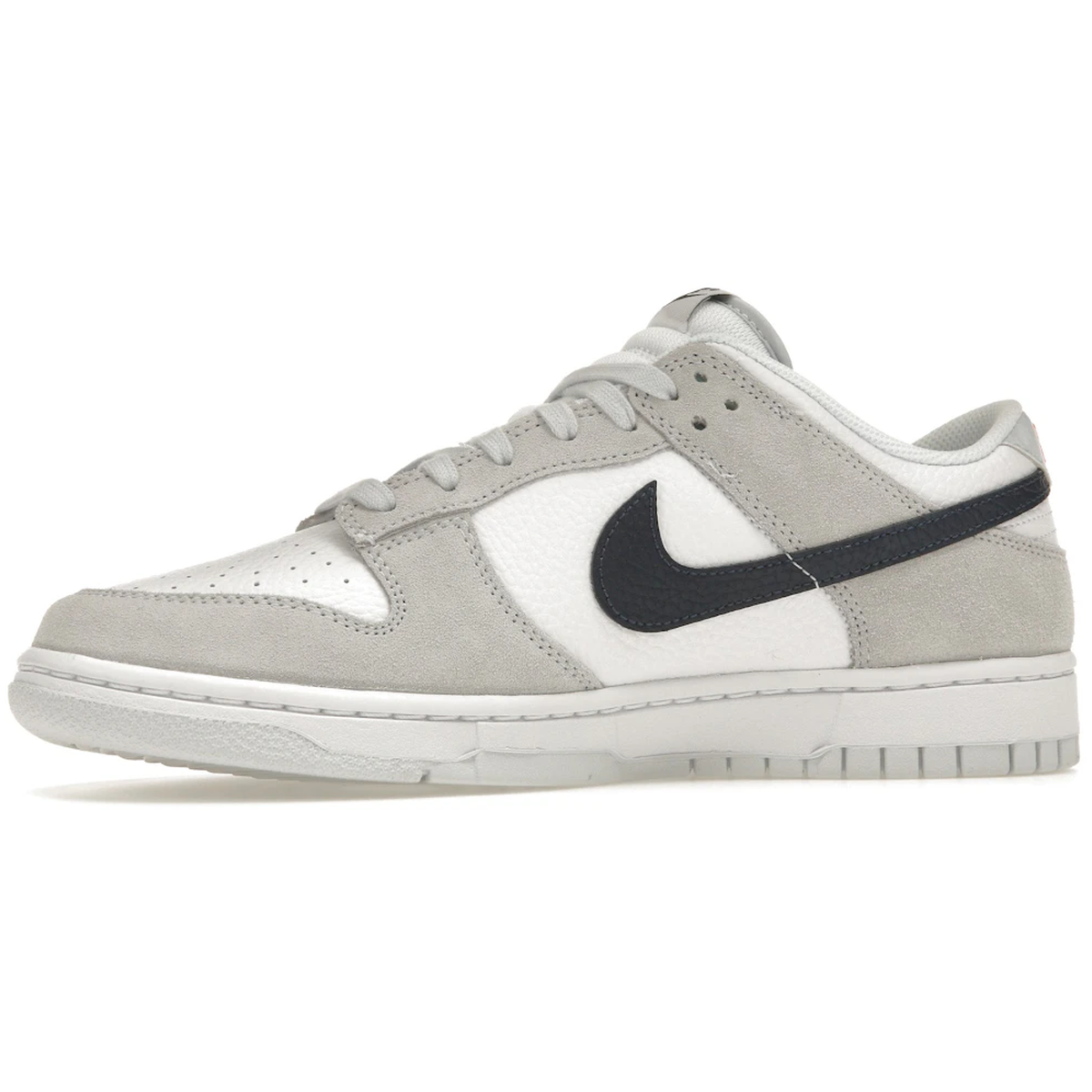 Miniatyrbild av Nike Dunk Low White Grey Navy Aqua Mini Swoosh 3
