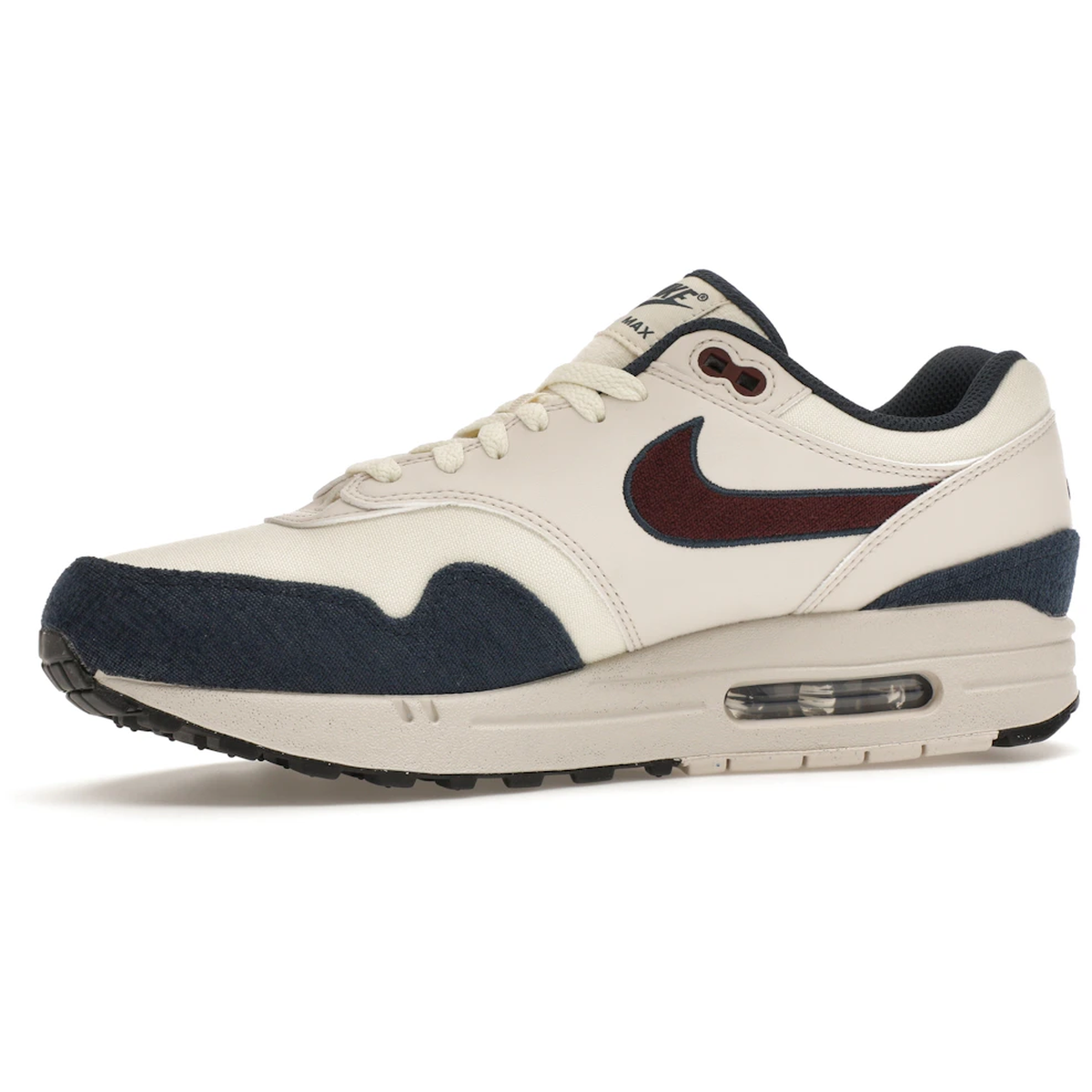 Miniatyrbild av Nike Air Max 1 Coconut Milk Burgundy Crush Navy 3
