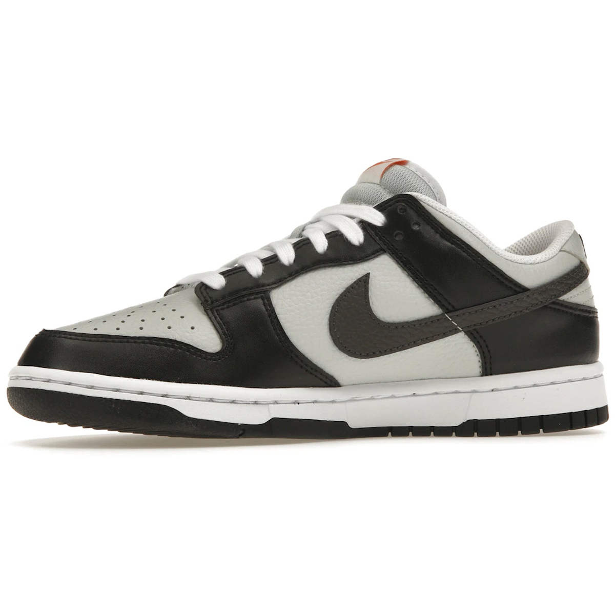 Miniatyrbild av Nike Dunk Low Black Total Orange Mini Swoosh 3