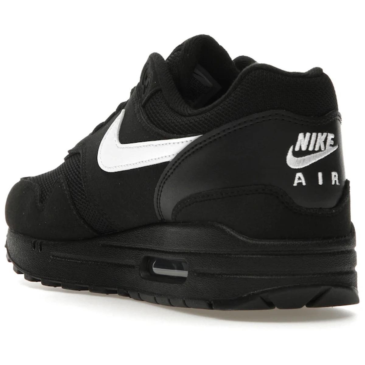 Miniatyrbild av Nike Air Max 1 Black White Swoosh 4