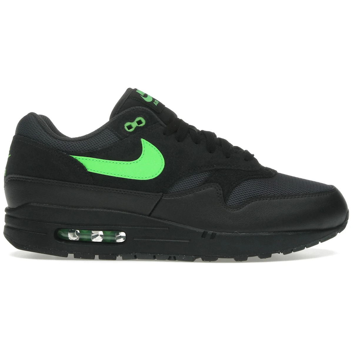 Nike Air Max 1 Essential Black Green Strike