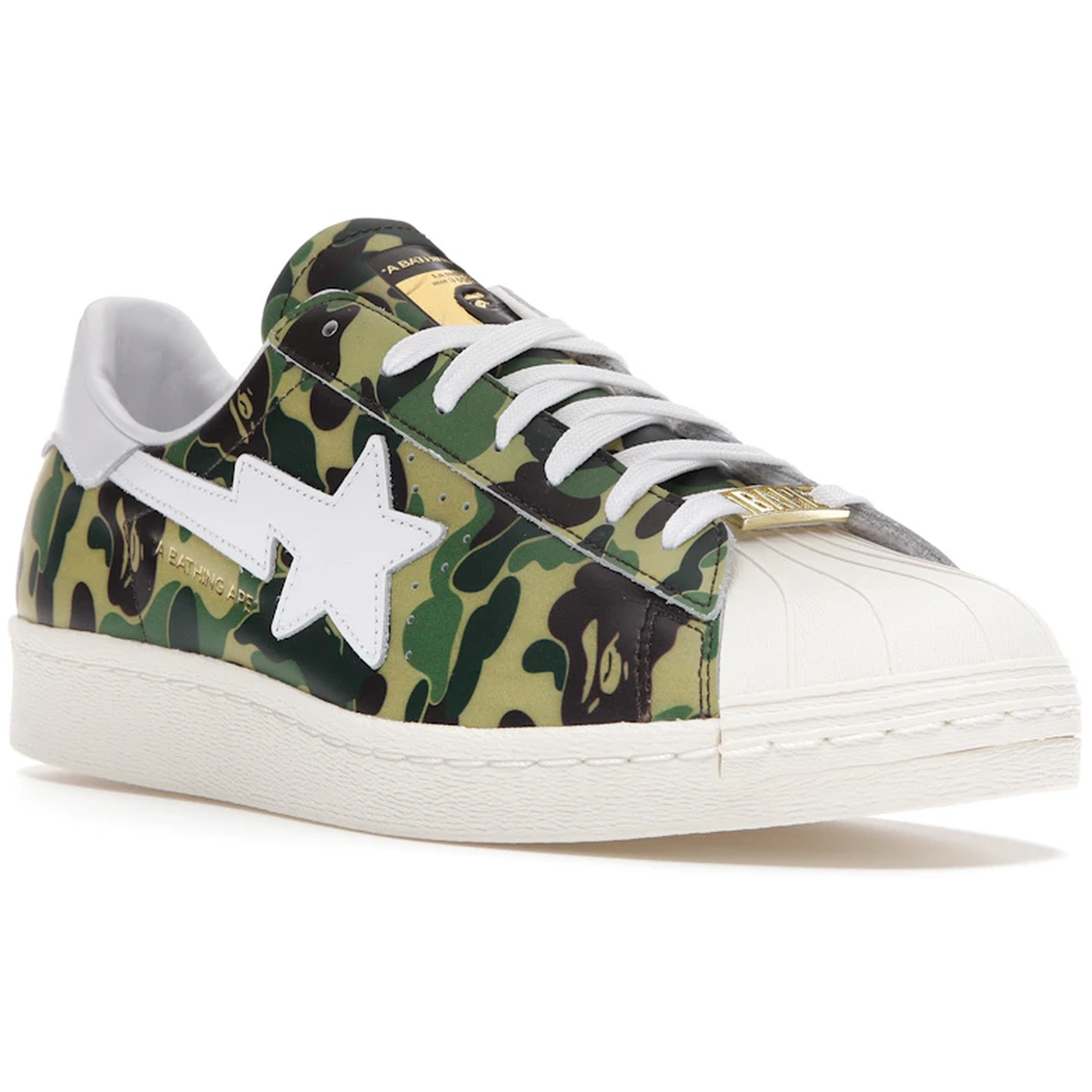 Miniatyrbild av Adidas Superstar Bape Camo Green 2