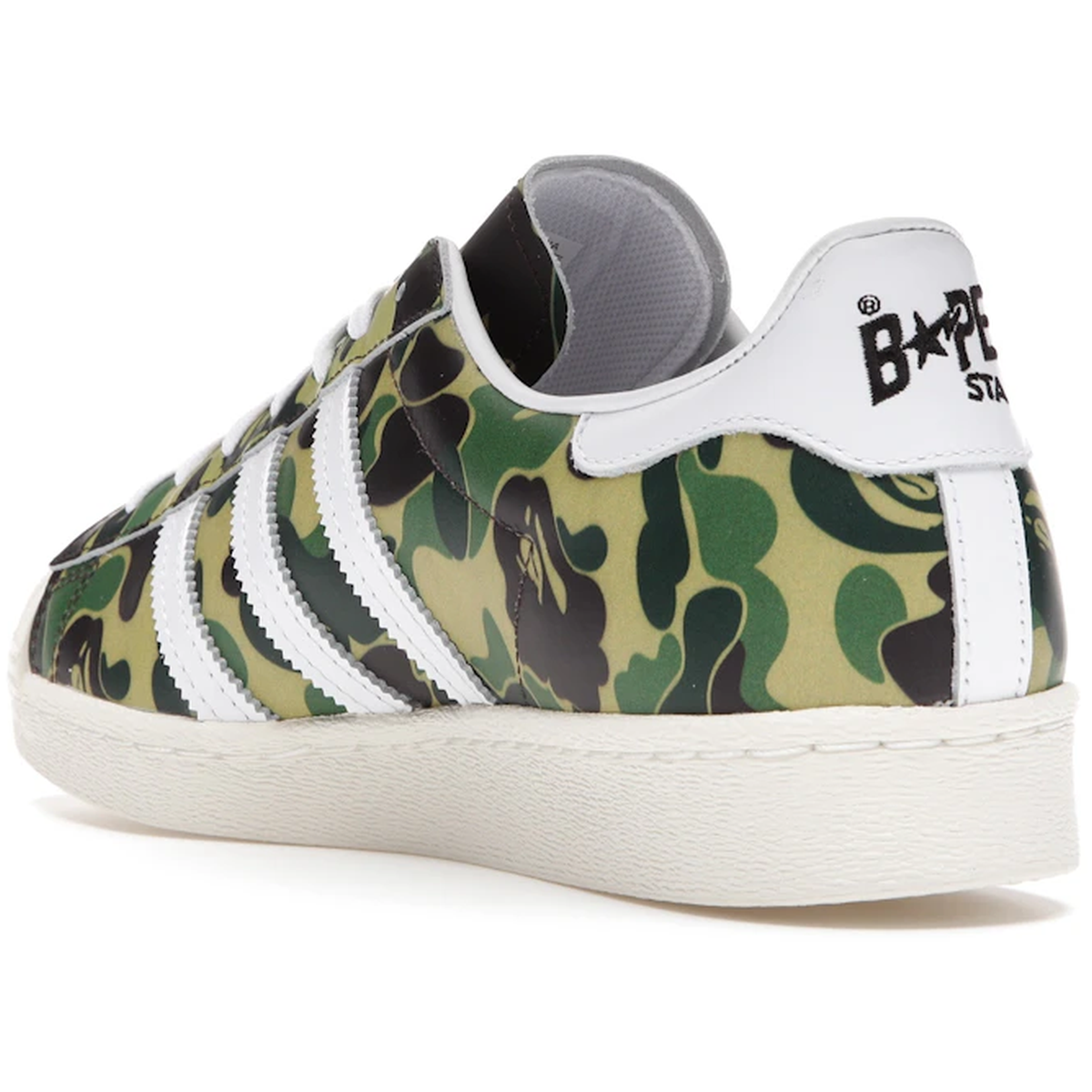 Miniatyrbild av Adidas Superstar Bape Camo Green 4