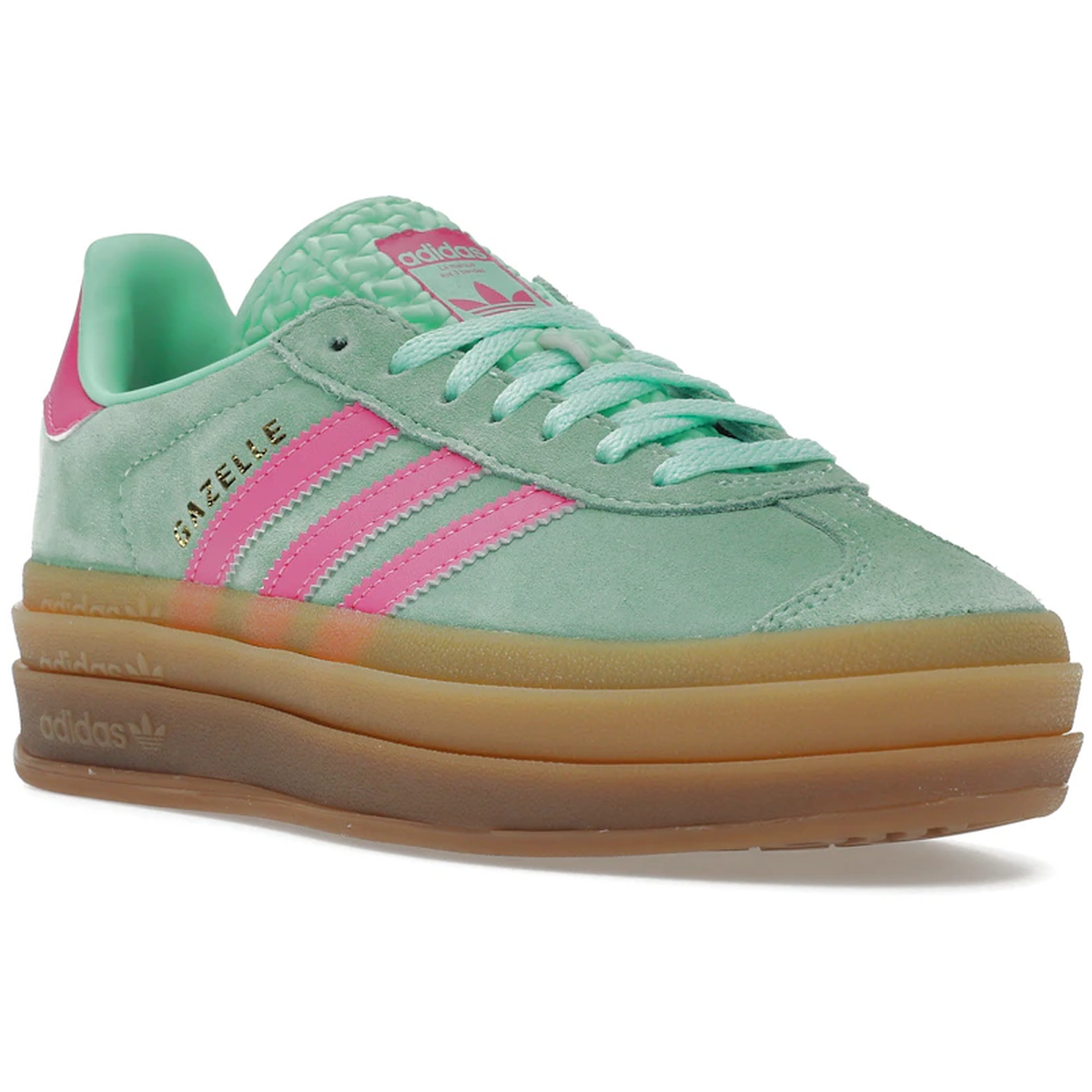 Miniatyrbild av Adidas Gazelle Bold Pulse Mint Pink 2