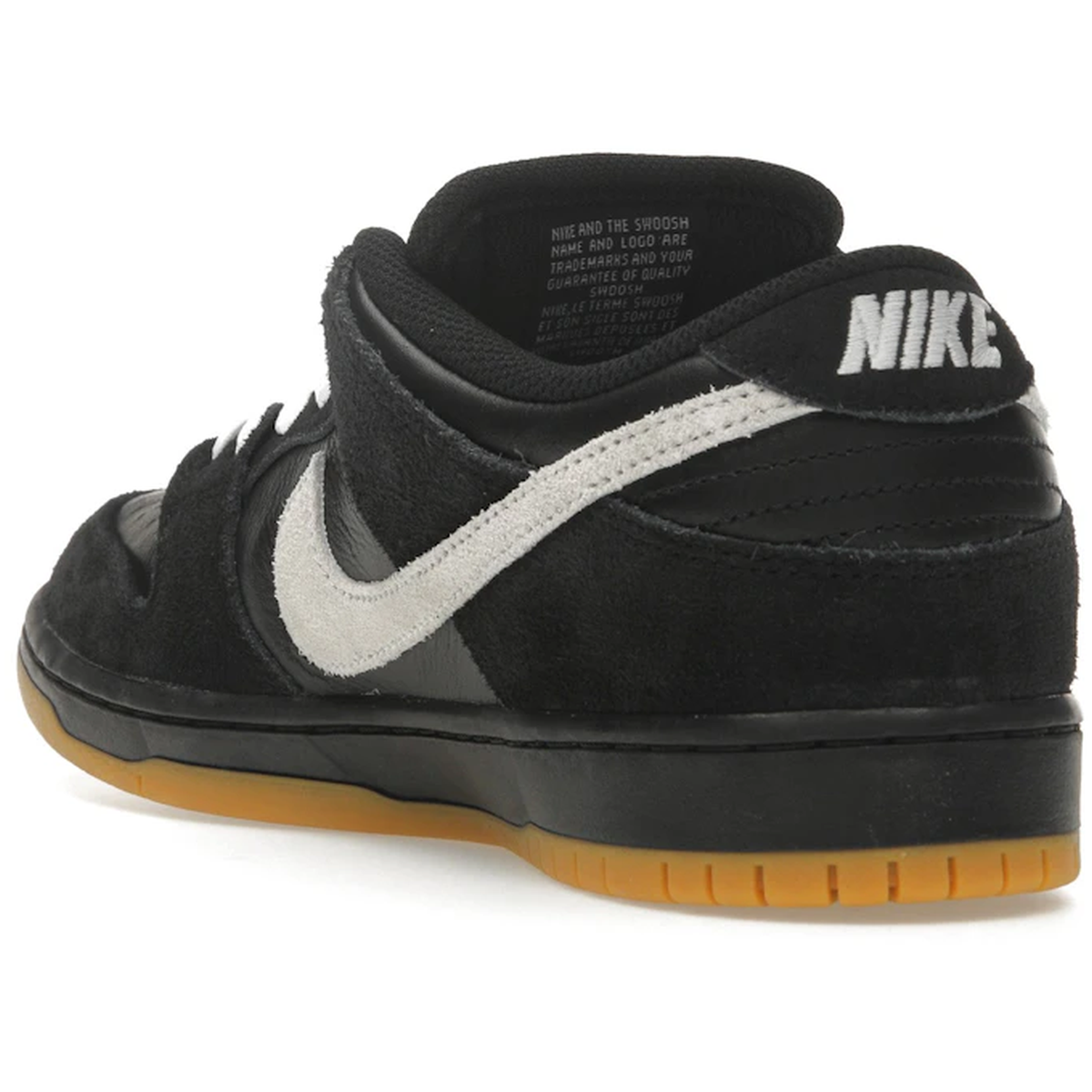 Miniatyrbild av Nike Dunk Low Pro SB Black White Gum 4
