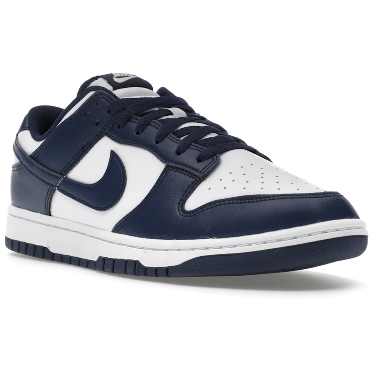 Miniatyrbild av Nike Dunk Low White Midnight Navy 2