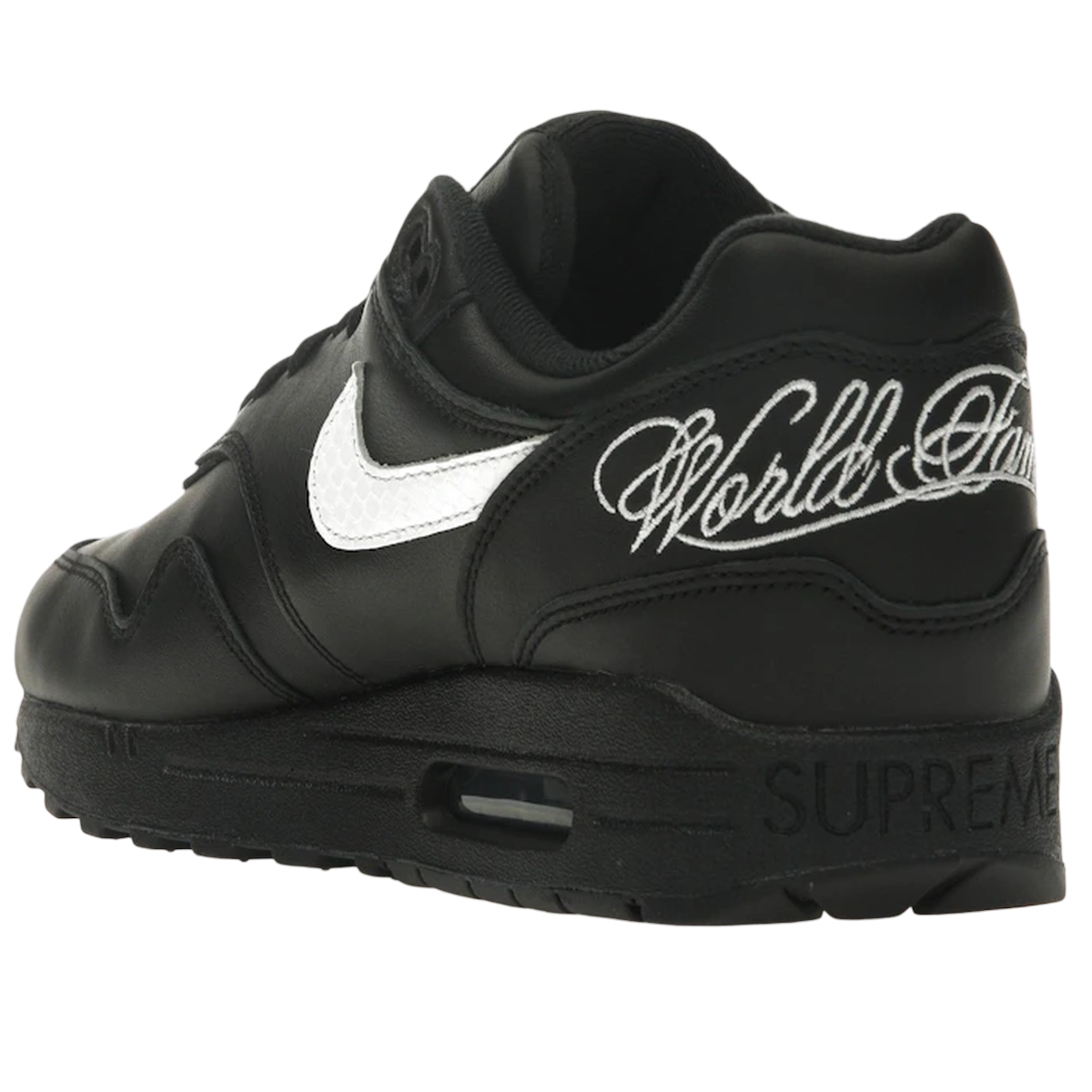 Miniatyrbild av Nike Air Max 1 '87 SP Supreme Black White 4