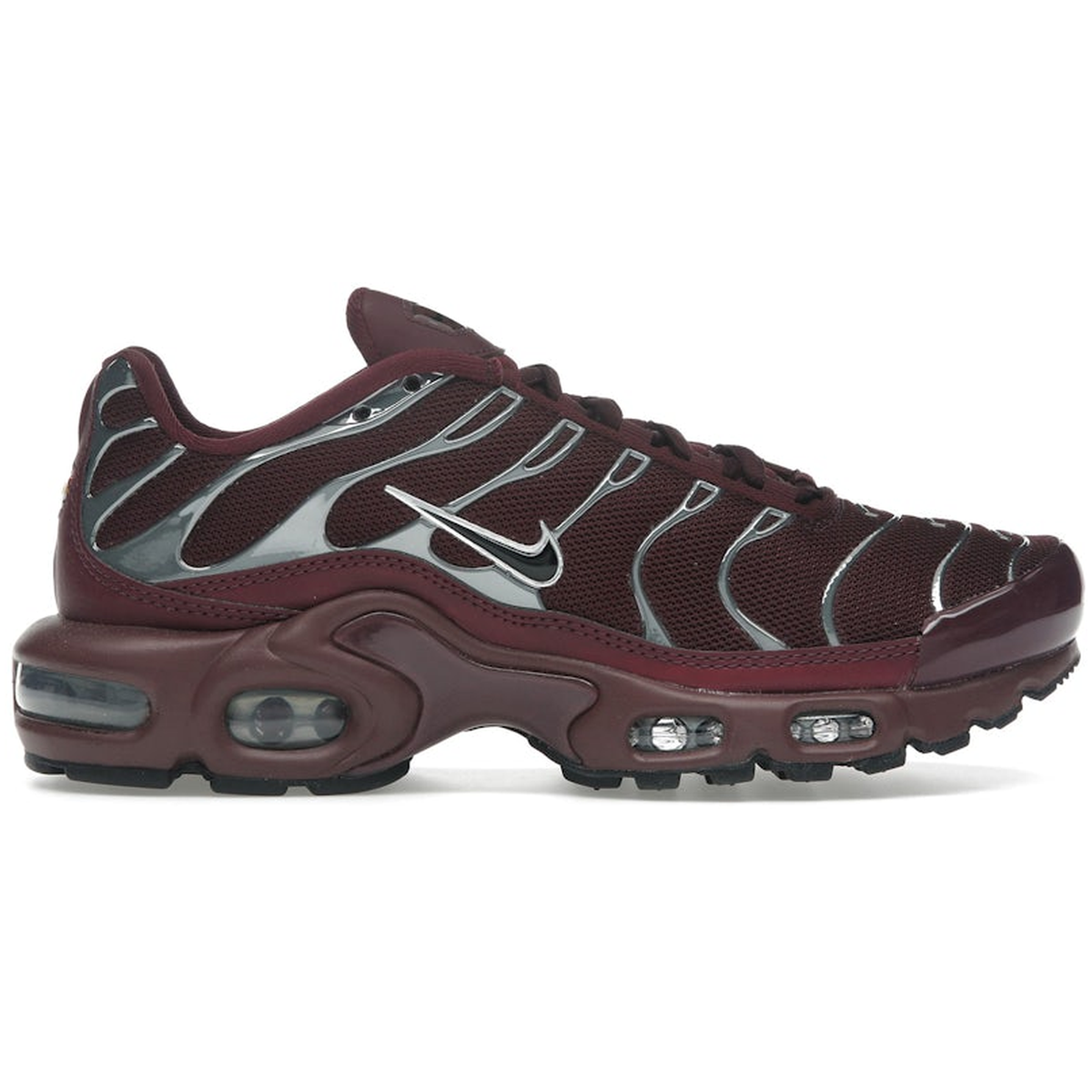 Nike Air Max Plus Night Maroon Metallic Silver