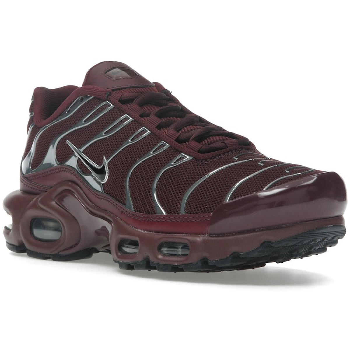Miniatyrbild av Nike Air Max Plus Night Maroon Metallic Silver 2
