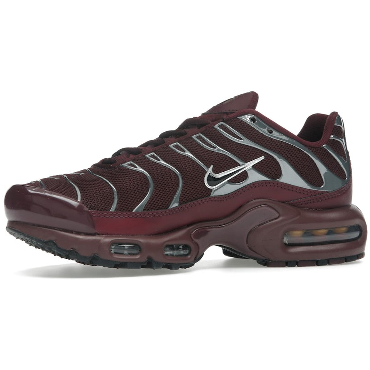 Miniatyrbild av Nike Air Max Plus Night Maroon Metallic Silver 3