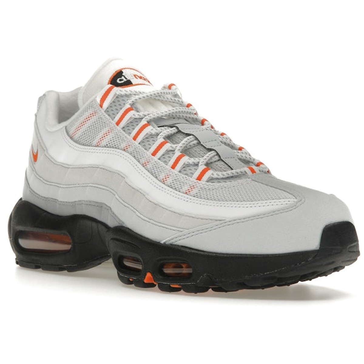 Miniatyrbild av Nike Air Max 95 Wolf Grey Safety Orange 2