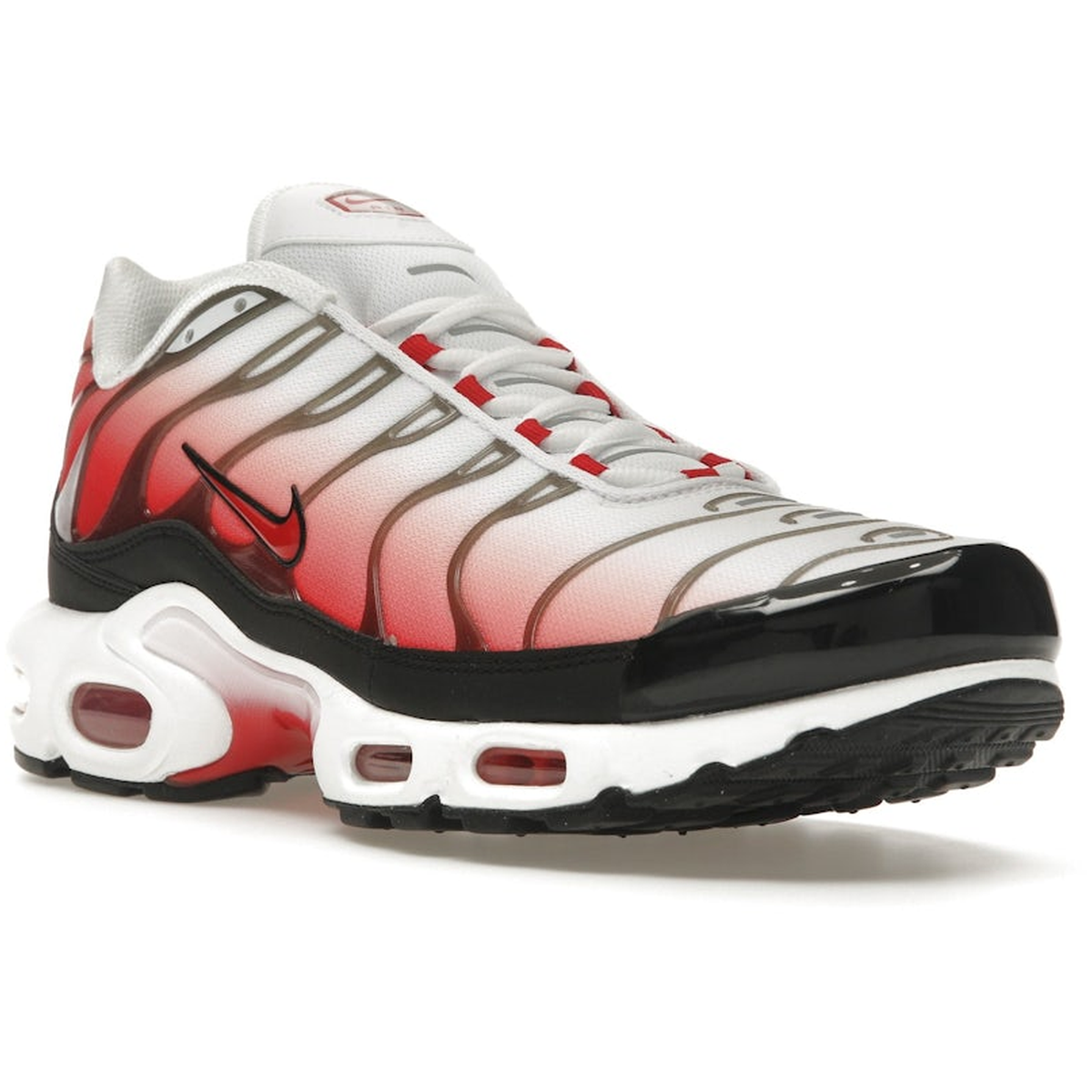 Miniatyrbild av Nike Air Max Plus White Black University Red 2