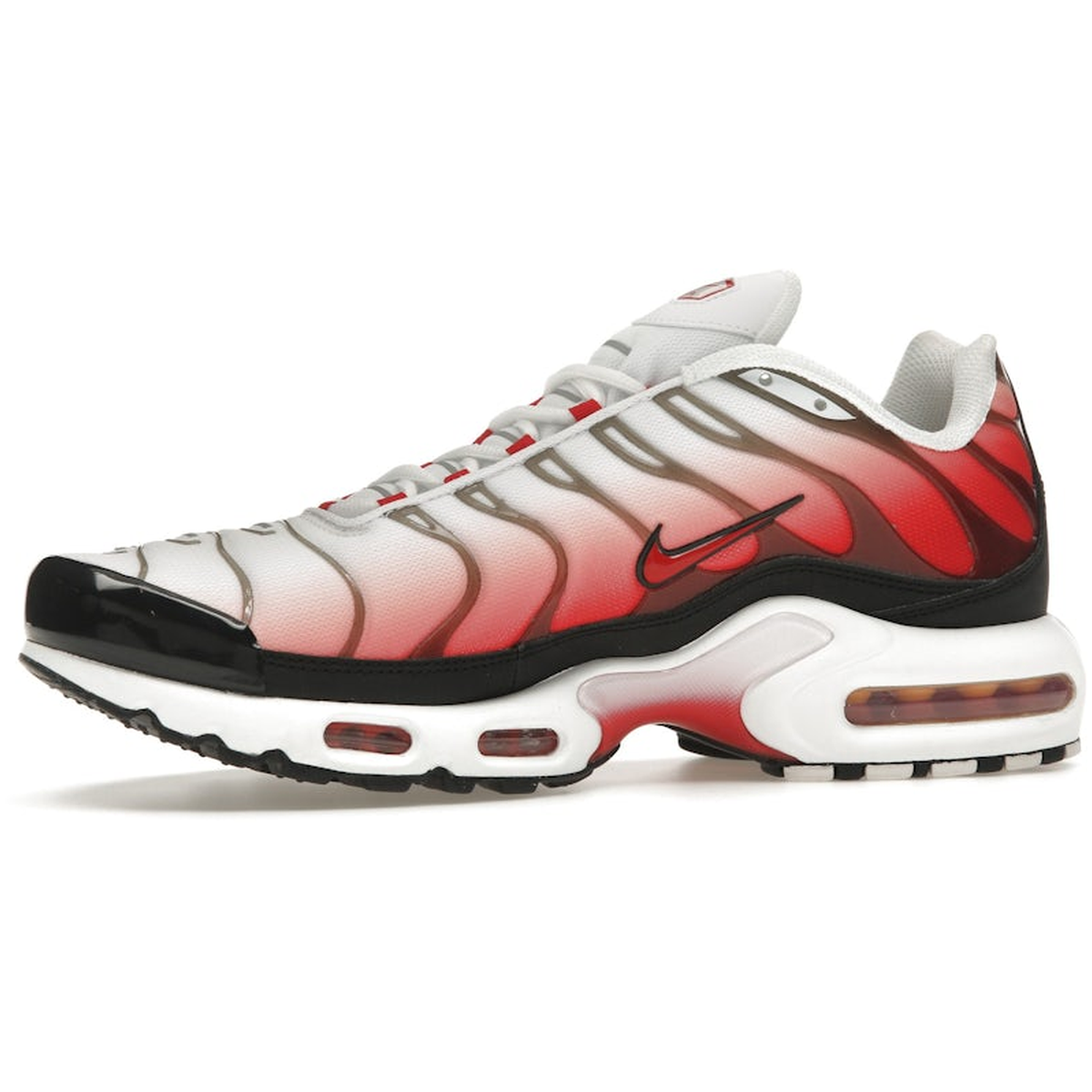 Miniatyrbild av Nike Air Max Plus White Black University Red 3