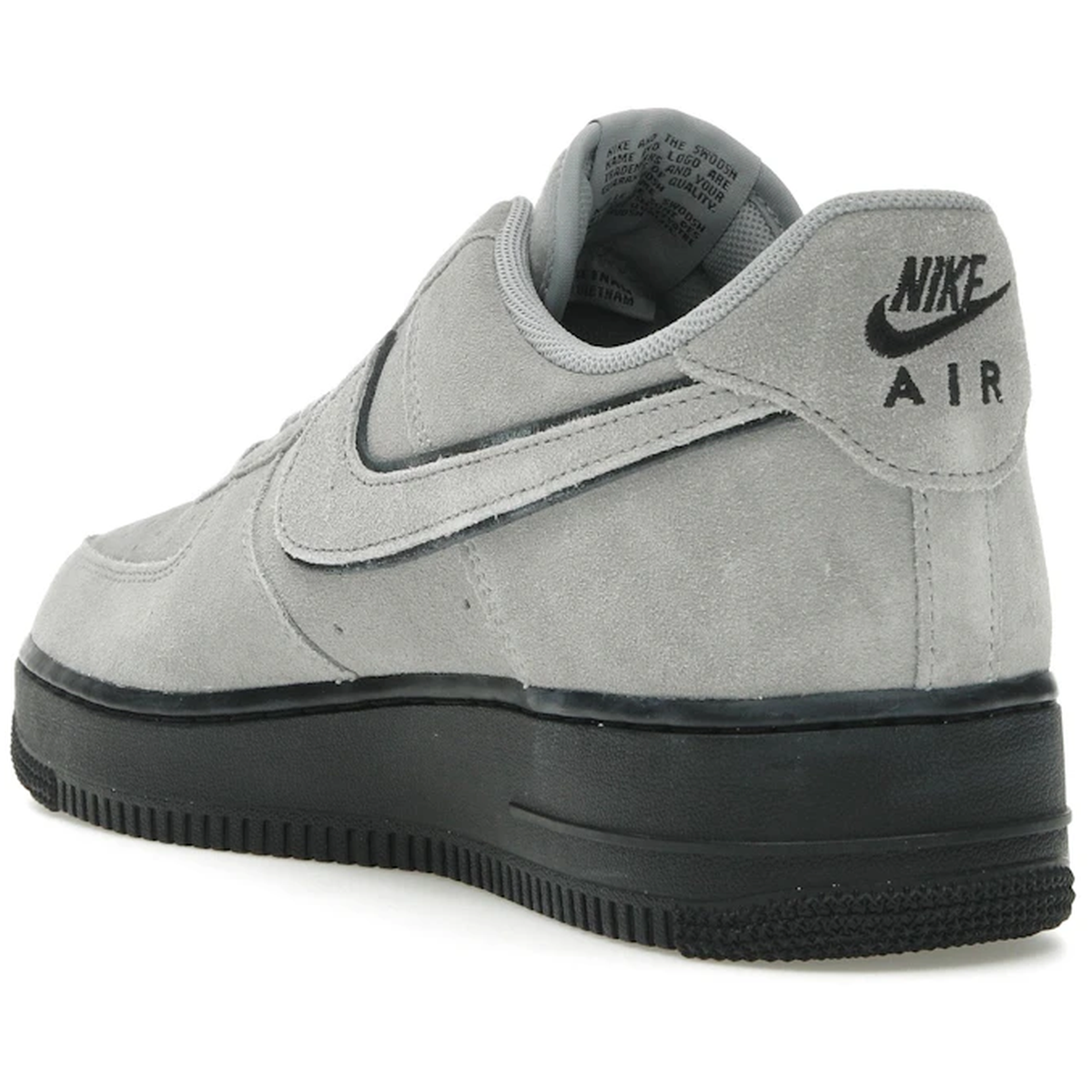 Miniatyrbild av Nike Air Force 1 Low 07 LV8 Light Smoke Grey Suede Black 4