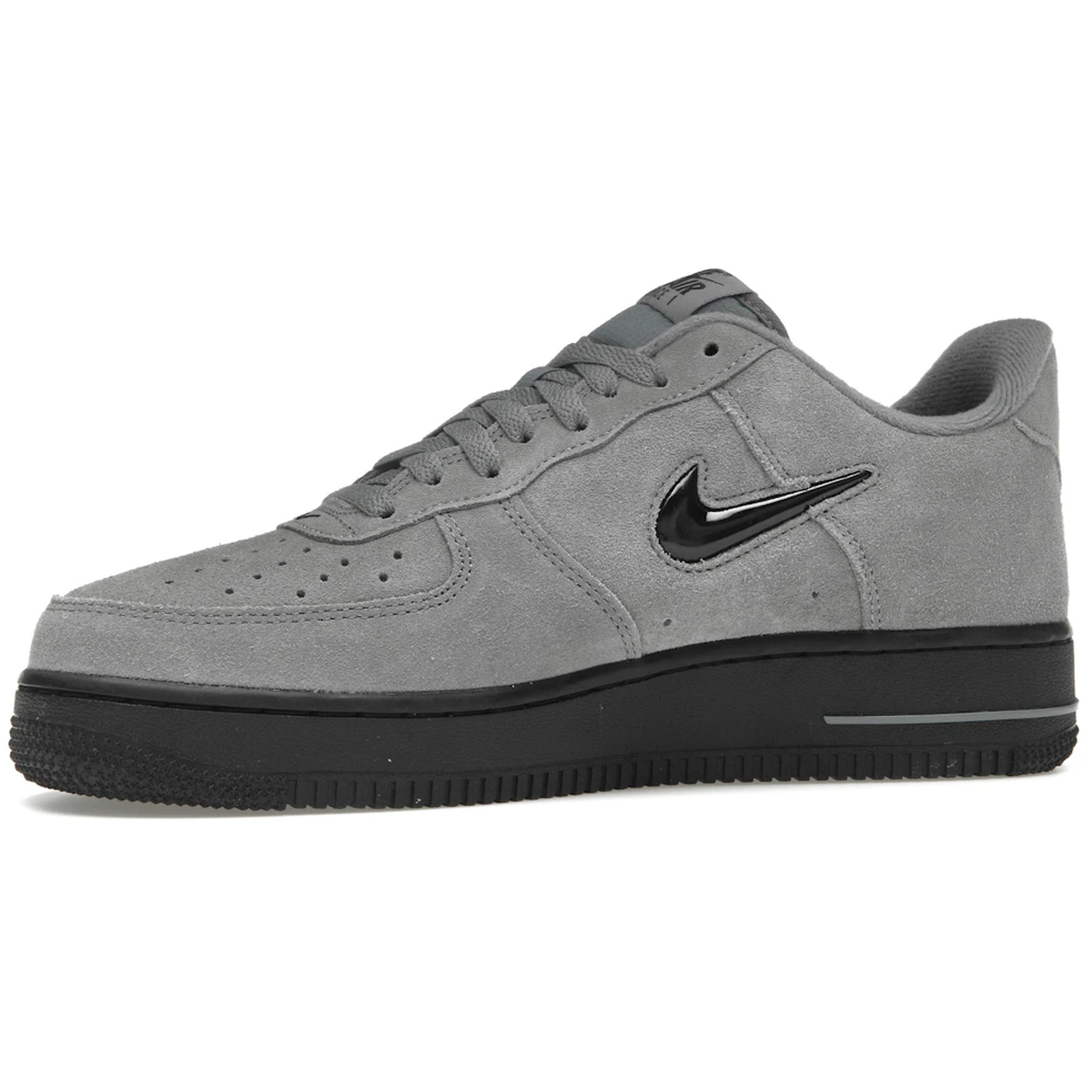 Miniatyrbild av Nike Air Force 1 '07 Low Jewel Cool Grey Black 3