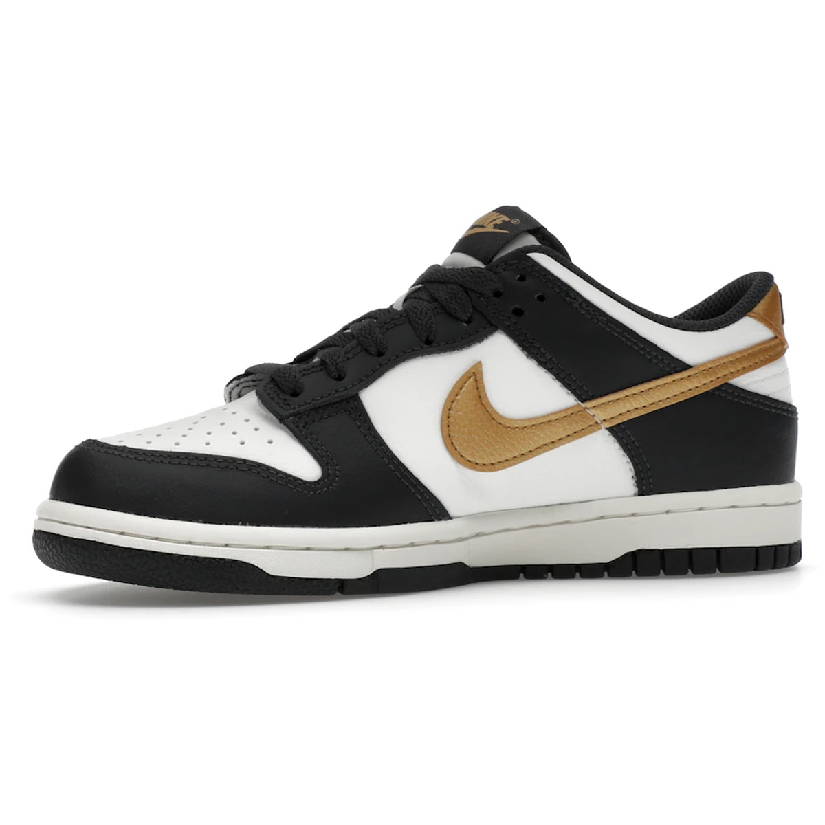 Miniatyrbild av Nike Dunk Low Summit White Metallic Gold 3
