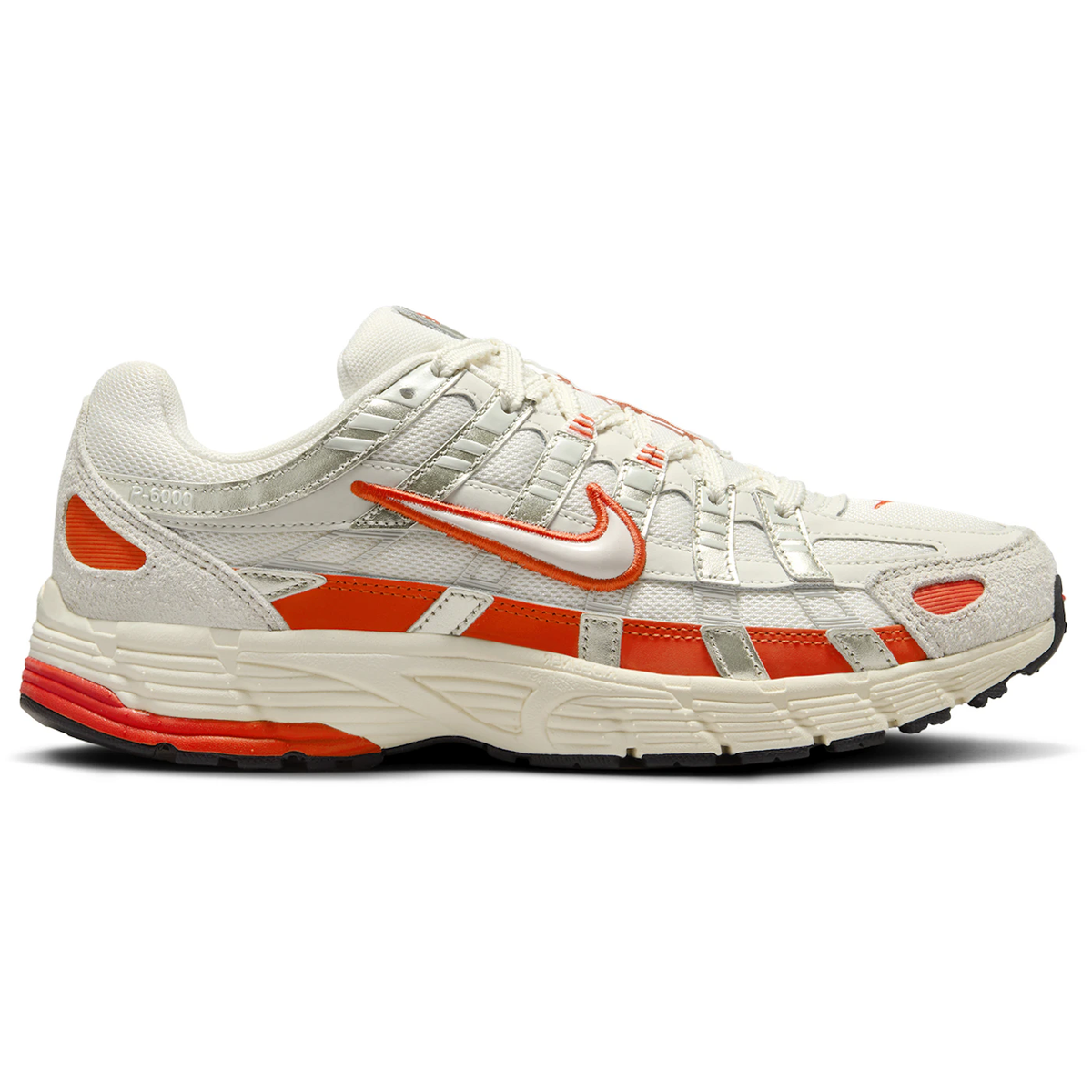 Nike P-6000 Light Bone Picante Red