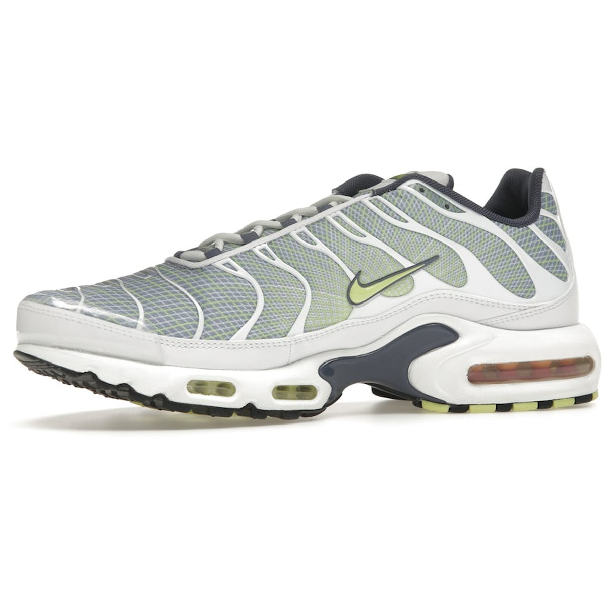 Miniatyrbild av Nike Air Max Plus Pebble Grey Lime 3
