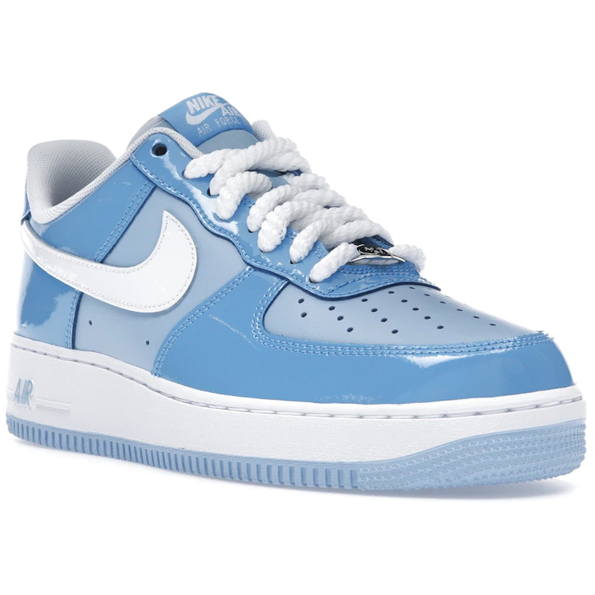 Miniatyrbild av Nike Air Force 1 Low '07 LV8 Psychic Blue White Patent 2