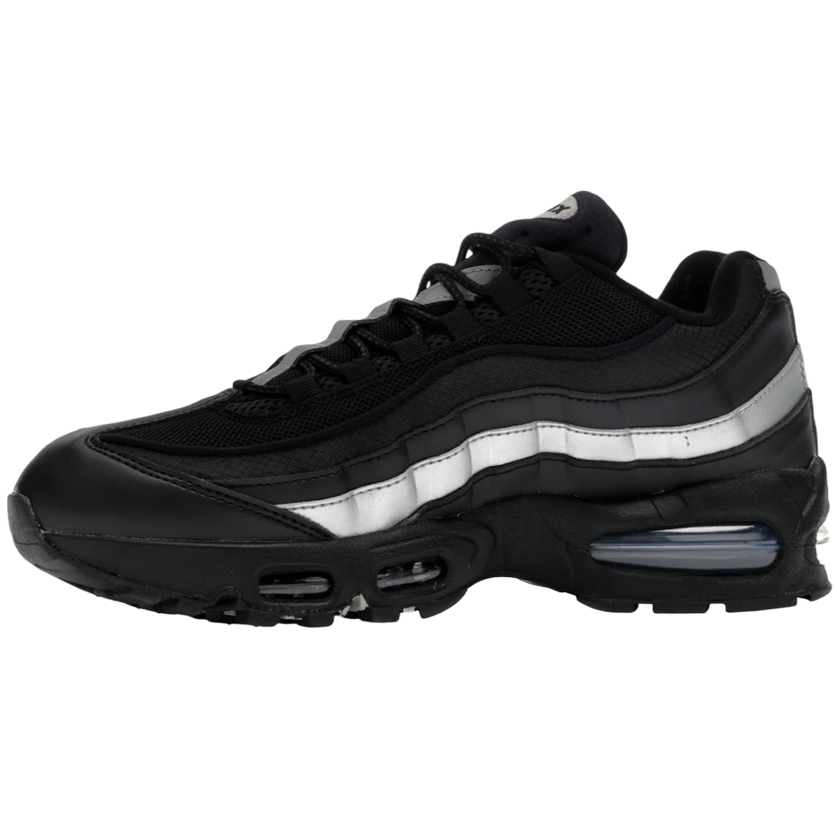 Miniatyrbild av Nike Air Max 95 OG Big Bubble Black White Metallic Silver 3