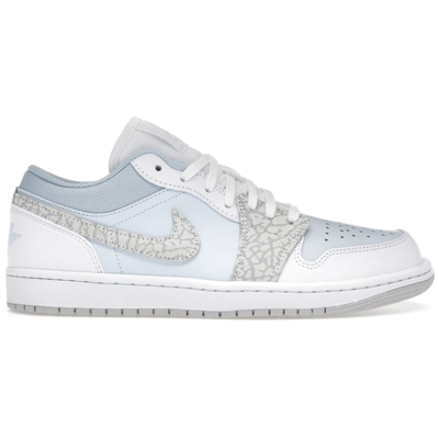 Air Jordan 1 Low SE Blue Tint Elephant Print