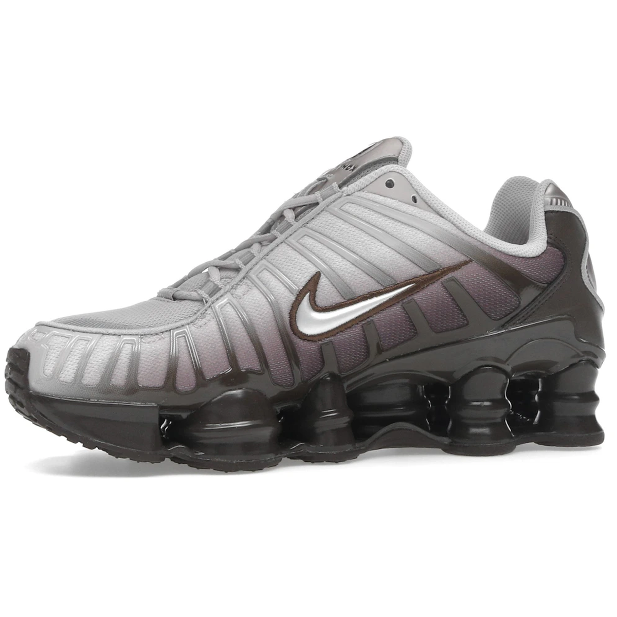 Miniatyrbild av Nike Shox TL Baroque Brown Platinum Violet Metallic Silver  3