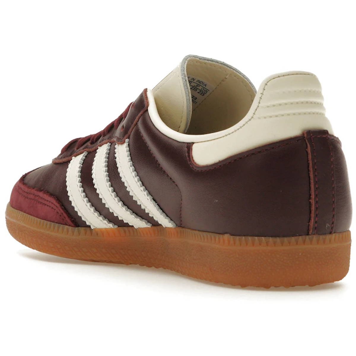 Miniatyrbild av Adidas Samba Maroon Metallic Gold 4