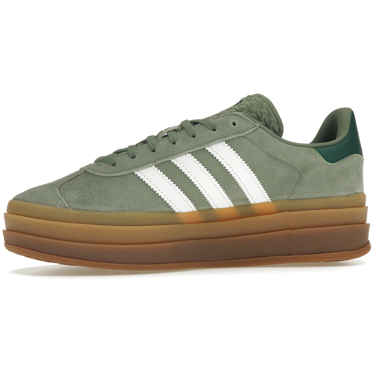 Miniatyrbild av Adidas Gazelle Bold Silver Green Gum 3