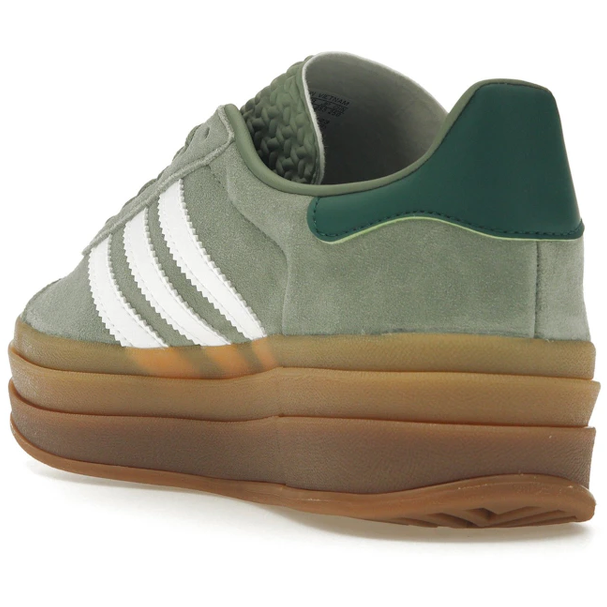 Miniatyrbild av Adidas Gazelle Bold Silver Green Gum 4