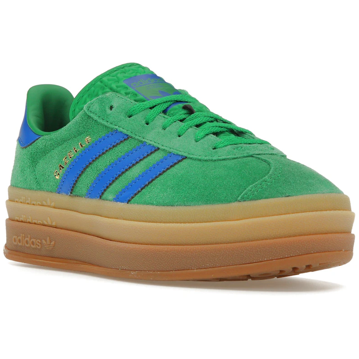 Miniatyrbild av Adidas Gazelle Bold Green Blue Gum 2
