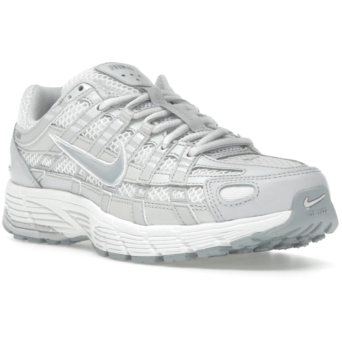 Miniatyrbild av Nike P-6000 Summit White Vast Grey Wolf Grey 2