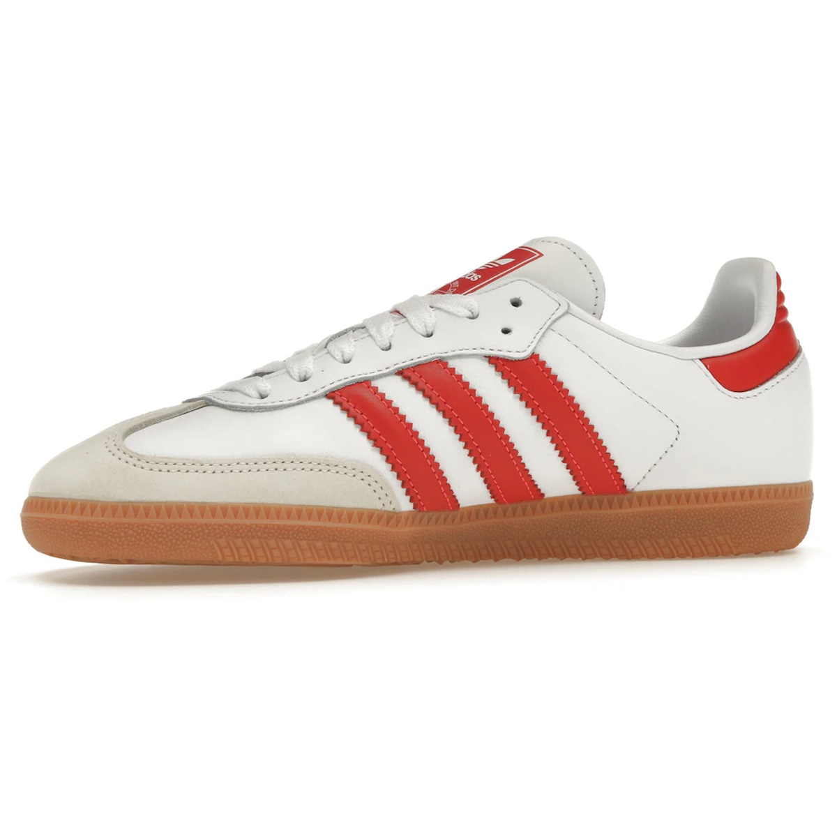 Miniatyrbild av Adidas Samba OG White Solar Red Gum 3