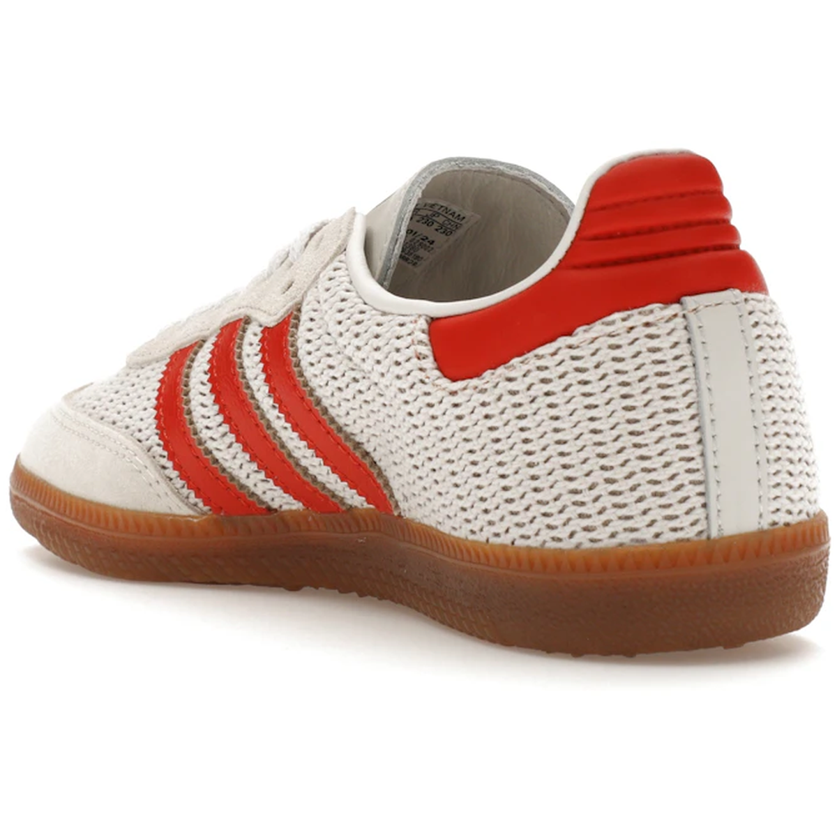 Miniatyrbild av Adidas Samba OG Crystal White Preloved Red 4