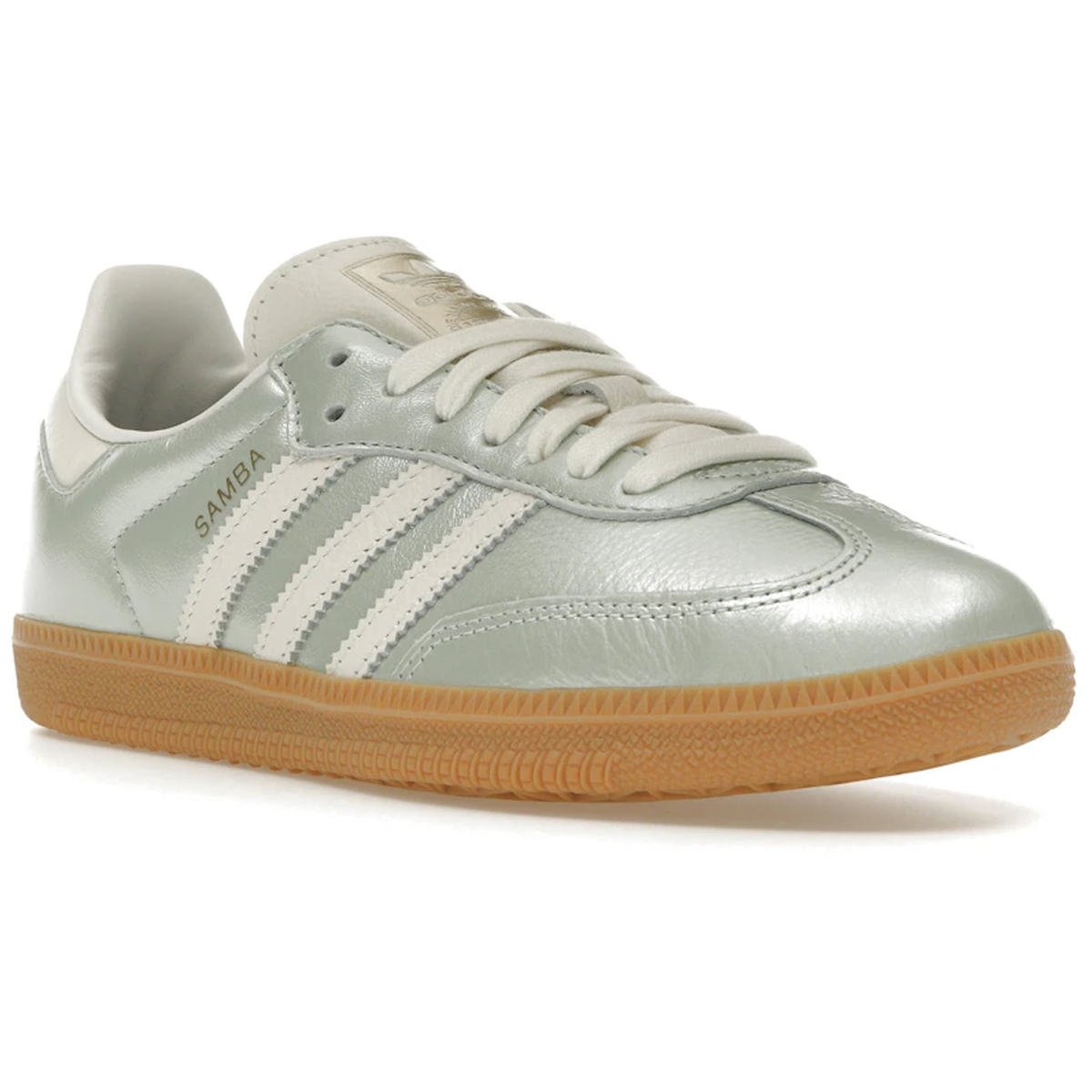 Miniatyrbild av Adidas Samba OG Linen Green Metallic 2