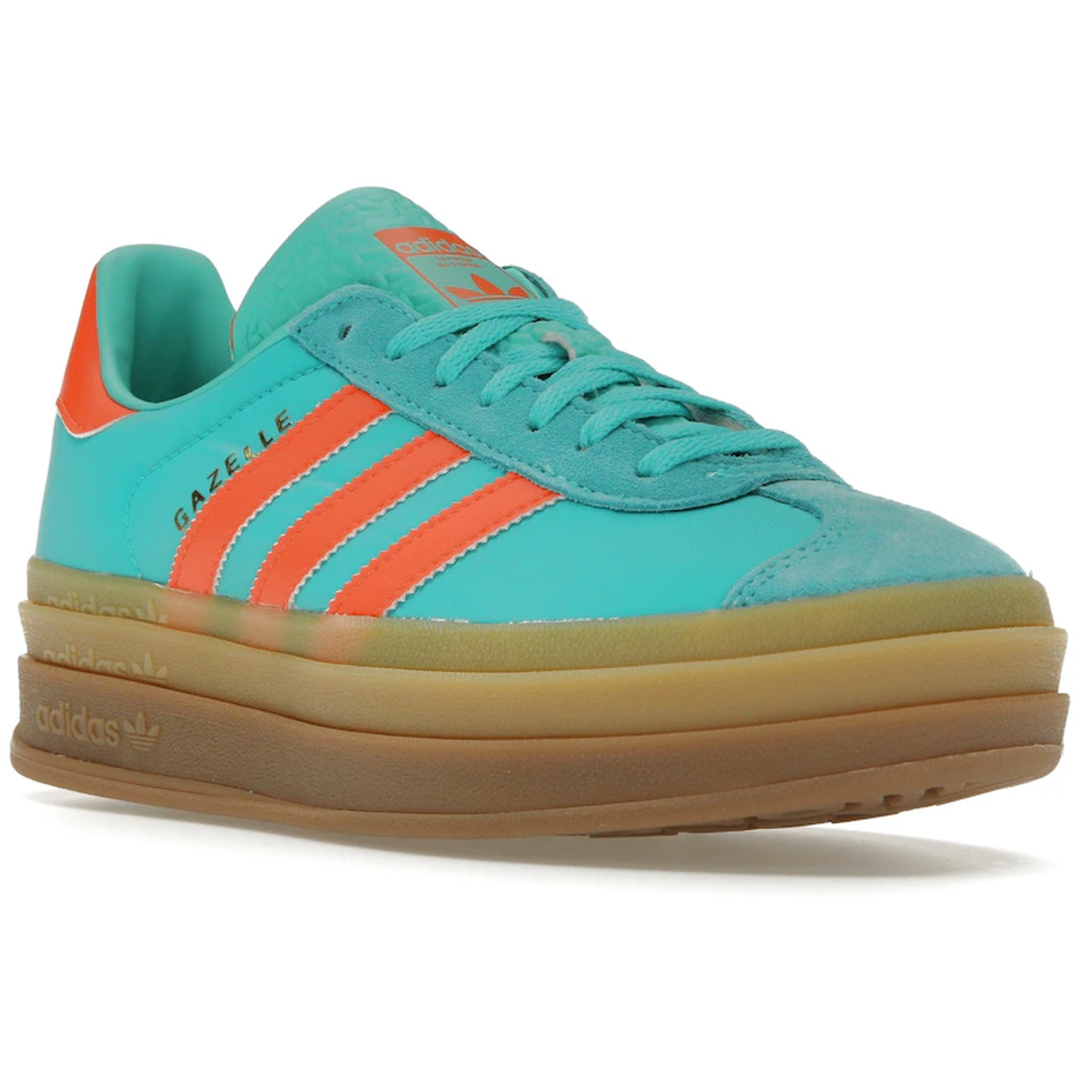Miniatyrbild av Adidas Gazelle Bold Mint Rush Impact Orange  2