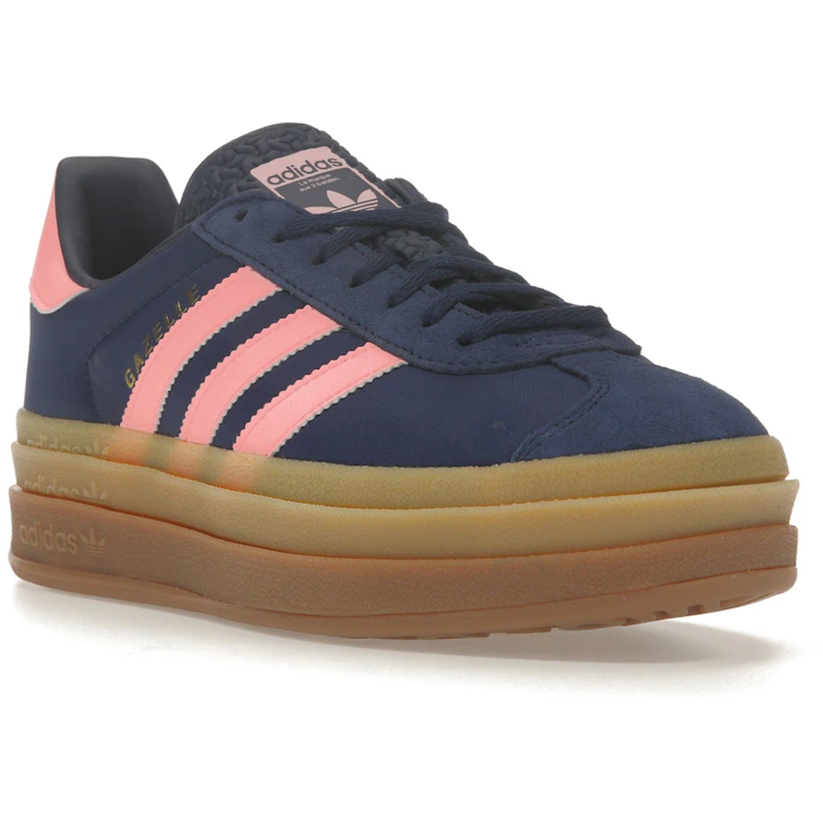 Miniatyrbild av Adidas Gazelle Bold Dark Blue Pink Spark 2