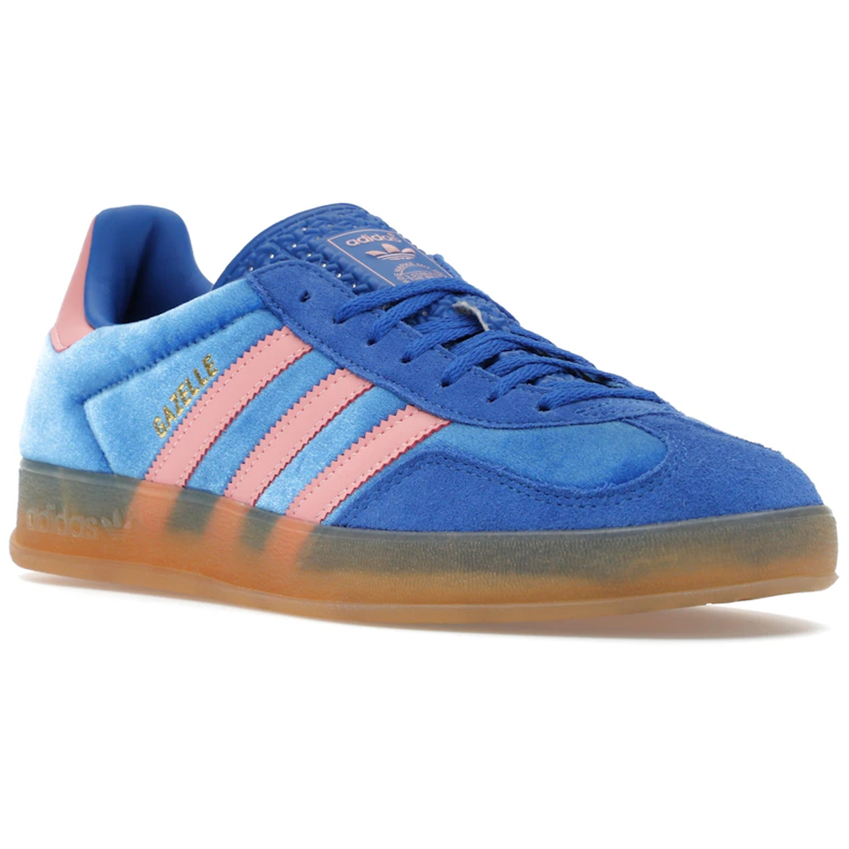 Miniatyrbild av Adidas Gazelle Indoor Blue Semi Pink Spark 2