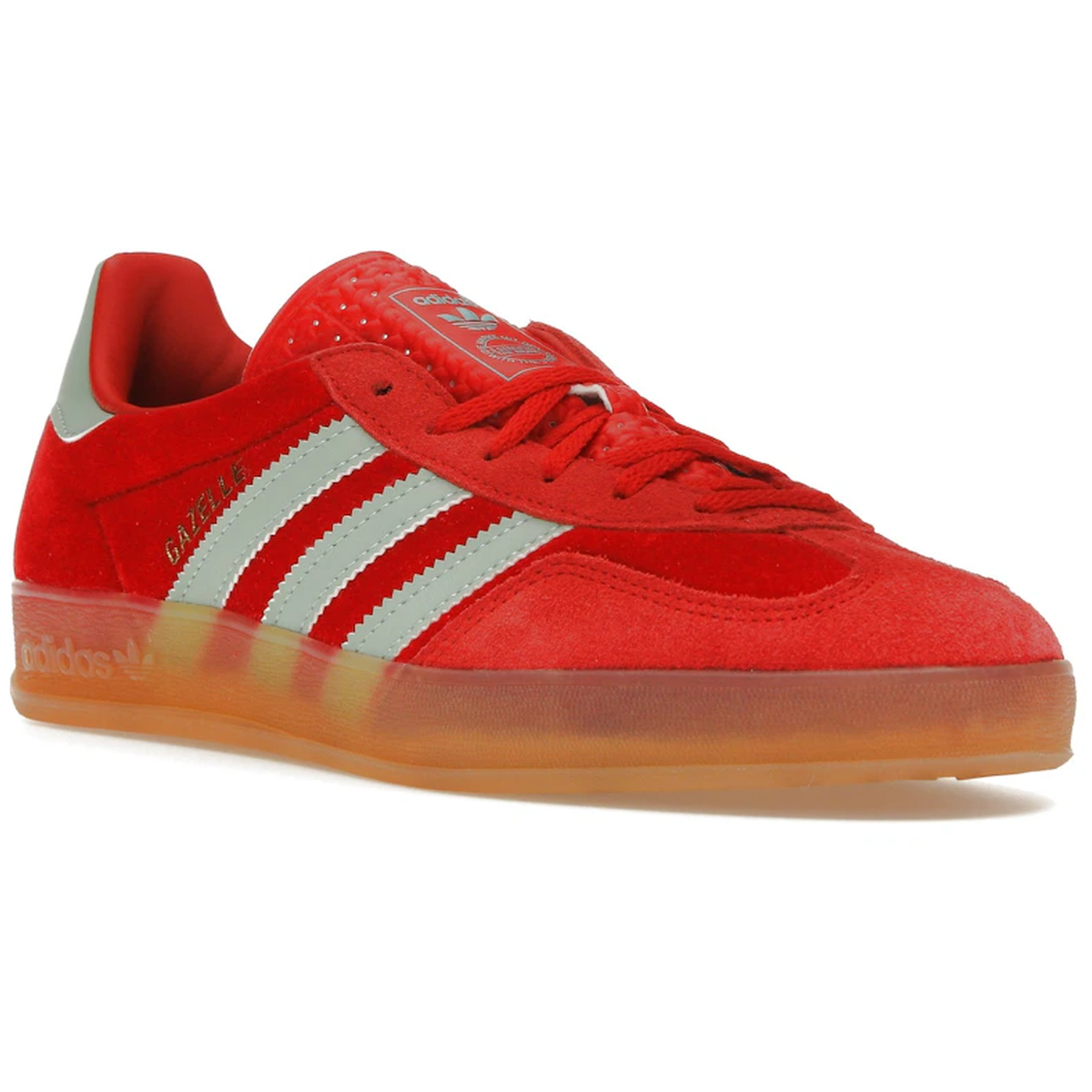 Miniatyrbild av Adidas Gazelle Indoor Better Scarlet Hazy Green 2