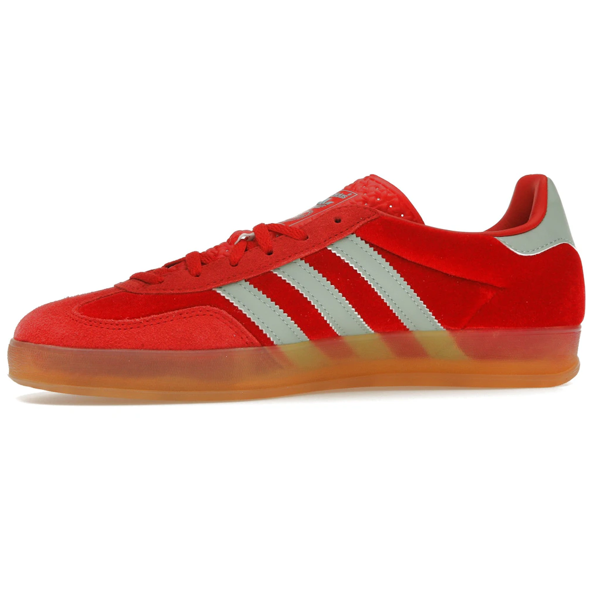 Miniatyrbild av Adidas Gazelle Indoor Better Scarlet Hazy Green 3