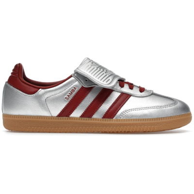 Adidas Samba LT Silver Metallic Ruby Gum
