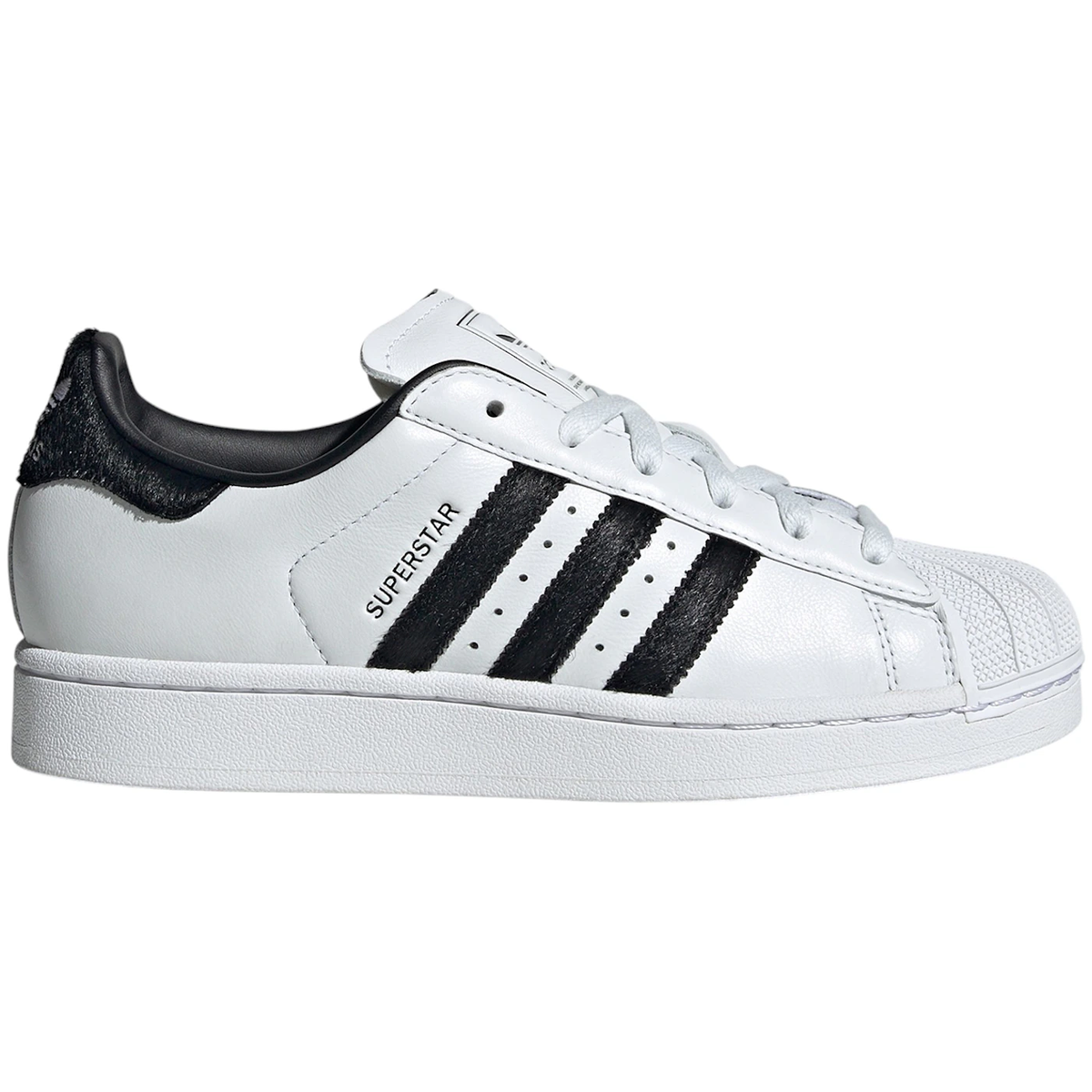 Adidas Superstar II White Black Pony Hair