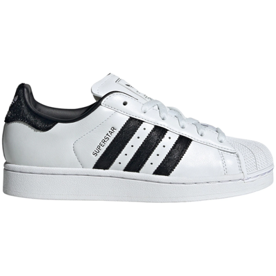Adidas Superstar II White Black Pony Hair