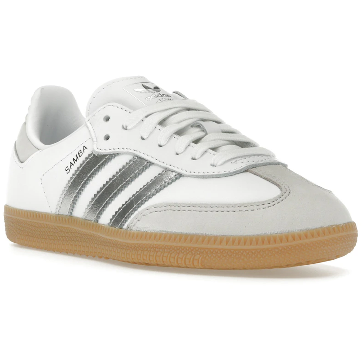 Miniatyrbild av Adidas Samba OG White Silver Metallic Grey 2