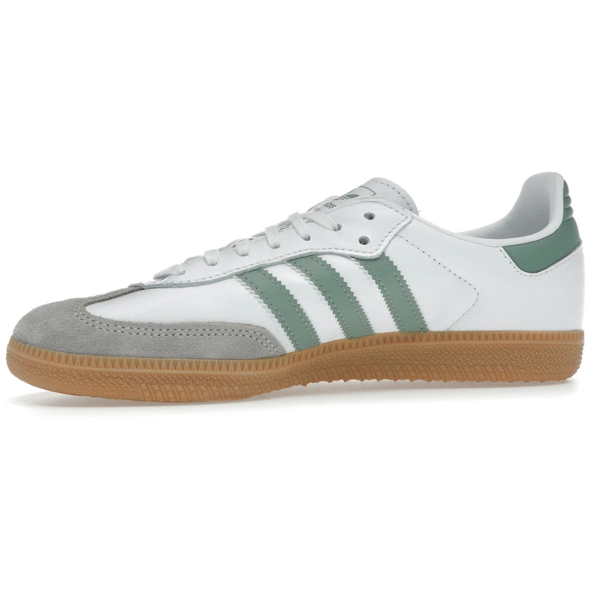 Miniatyrbild av Adidas Samba OG Cloud White Silver Green 3