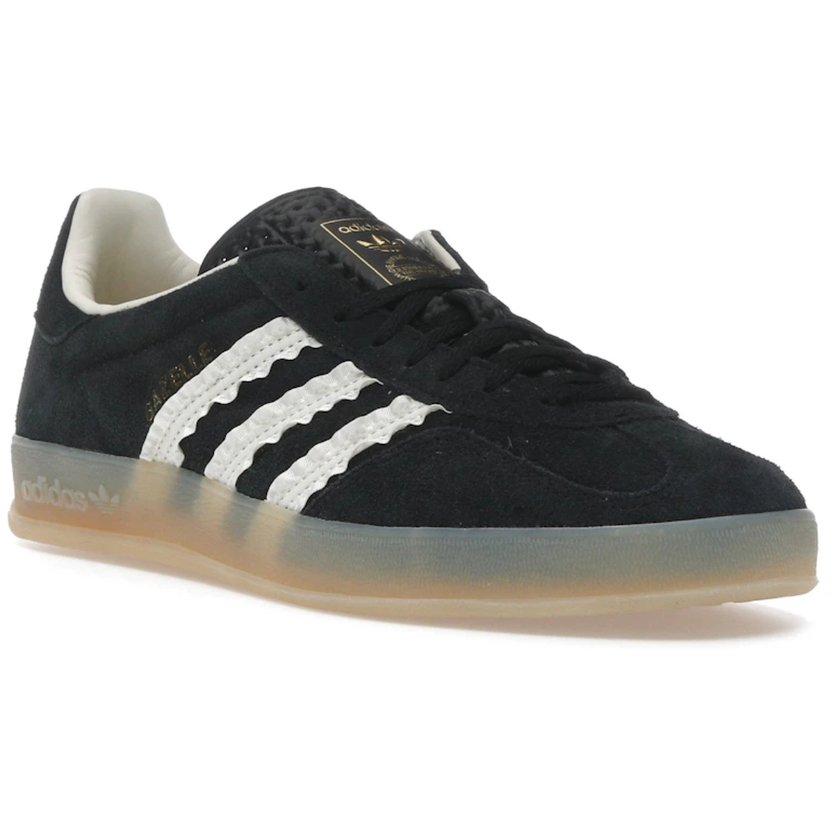 Miniatyrbild av Adidas Gazelle Indoor Core Black Cream White Gum  2