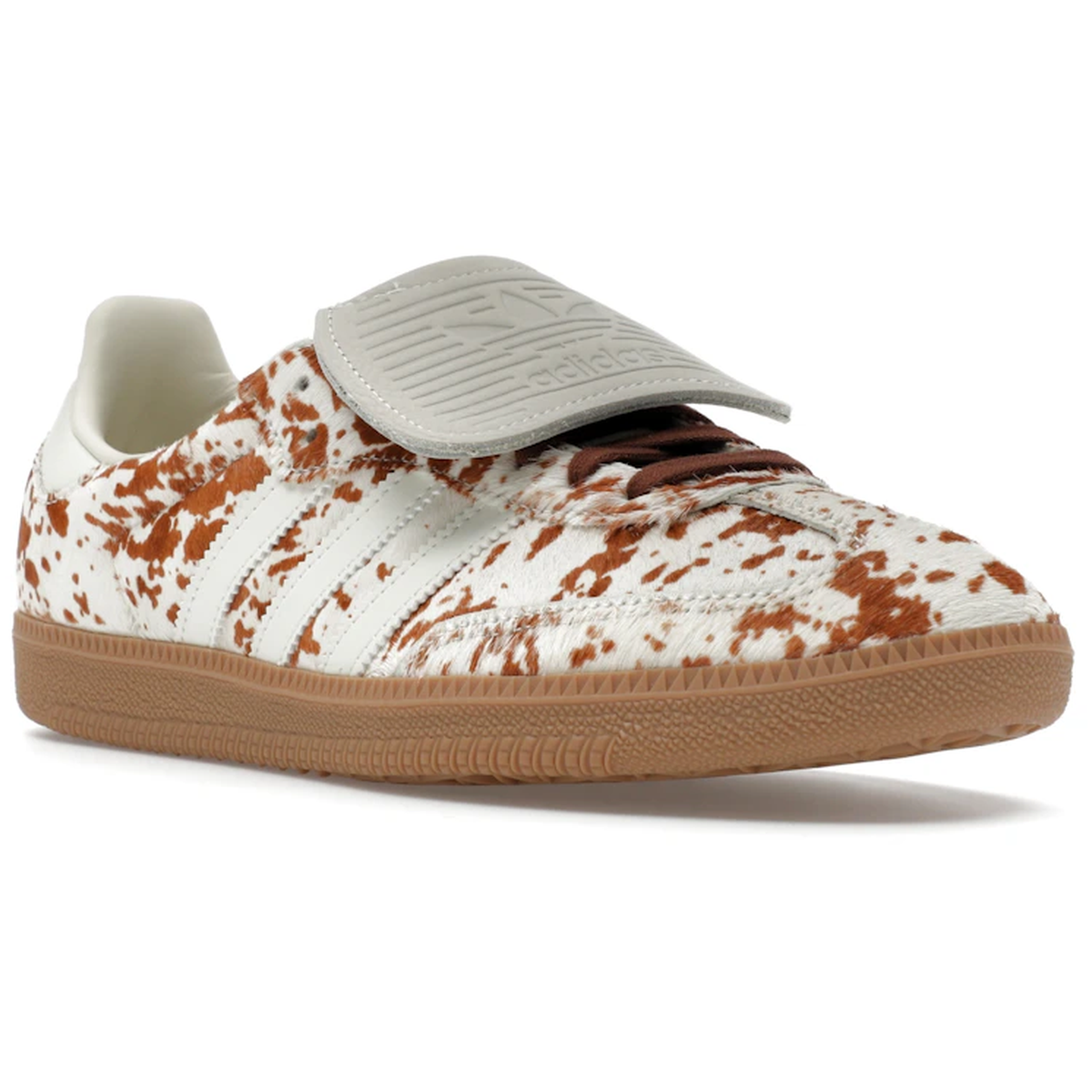 Miniatyrbild av adidas Samba LT Cow Print Brown White 2