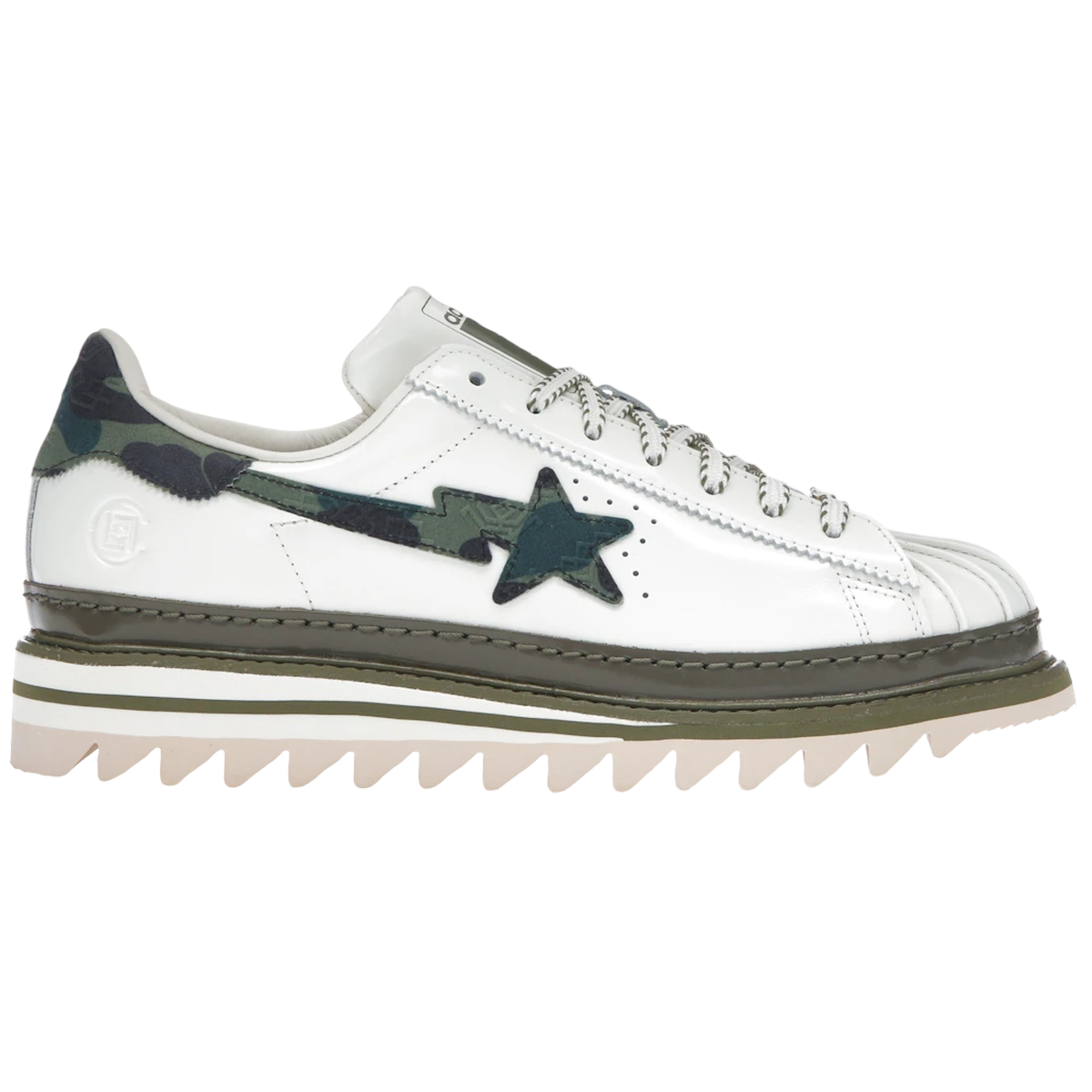 adidas Superstar CLOT by Edison Chen x Bape Off White